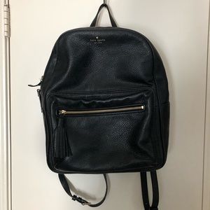 Kate spade leather backpack
